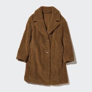 Uniqlo Teddy Bear Coat